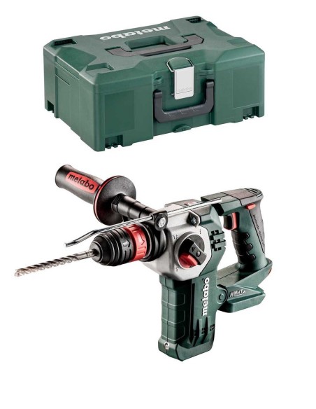 Martillo METABO KHA 18 LTX BL 24 Quick (Cuerpo Solo + MetaLoc + Accesorio Portabrocas)