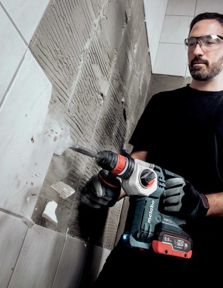 Martillo METABO KHA 18 LTX BL 24 Quick (Cuerpo Solo + MetaLoc + Accesorio Portabrocas)