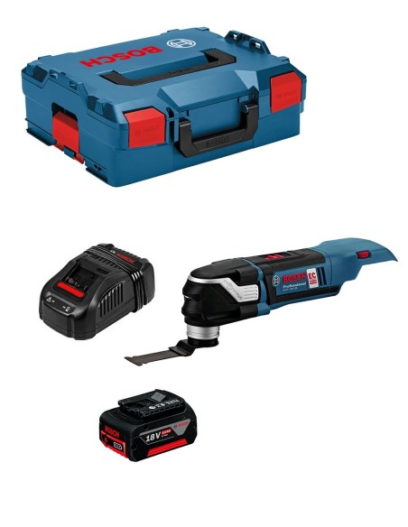 Multi-Herramienta BOSCH GOP 18V-28 (1 x 5,0 Ah + GAL1880CV + L-Boxx 136)
