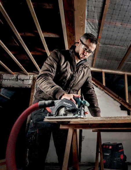 Sierra Circular METABO KS 18 LTX 57 (Cuerpo Solo + MetaLoc)