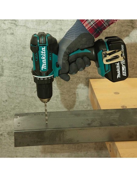 Taladro Atornillador MAKITA DDF482RTJ1 (1 x 5,0 Ah + DC18RC + MAKPAC 2)