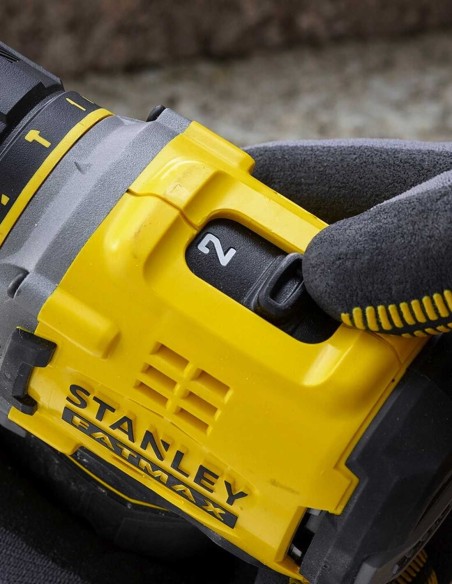 Taladro Percutor STANLEY FatMax SFMCD721D1K (1 x 2,0 Ah + Cargador + Maletín)