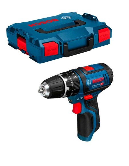 Taladro Percutor BOSCH GSB 12V-15 (Cuerpo solo + L-Boxx 102)