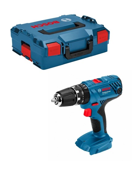 Taladro Percutor BOSCH GSB 18V-21 (Cuerpo solo + L-Boxx 136)