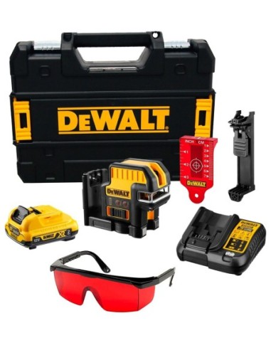 Láser Autonivelante DeWALT DCE0822D1R (1 x 2,0 h + DCB107 +  TSTAK II)