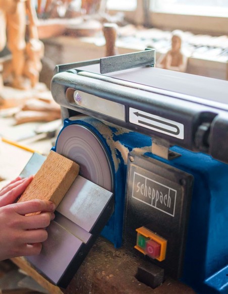 Lijadora de banda y disco SCHEPPACH BTS900 (370 W)