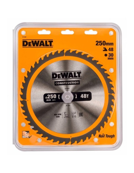 Disco de corte para sierra circular DeWALT DT1957-QZ (Ø 250 x 30 mm 48D)