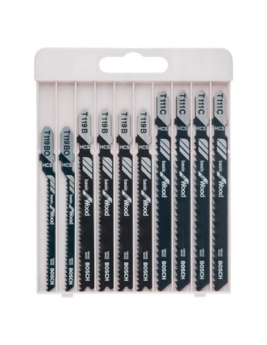 Set de 10 Hojas de sierra de calar...