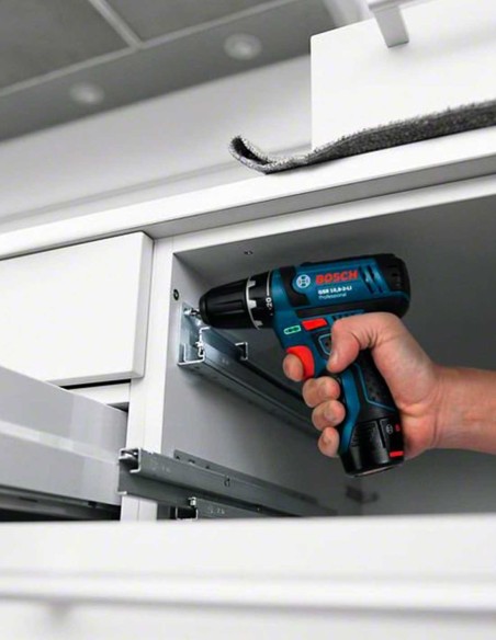 BOSCH Kit 12V B12GSBGDR2bat3a-40 (GSB 12V-15 + GDR 12V-105 + 2 x 3,0 Ah + GAL12V-40 + L-Boxx 102)