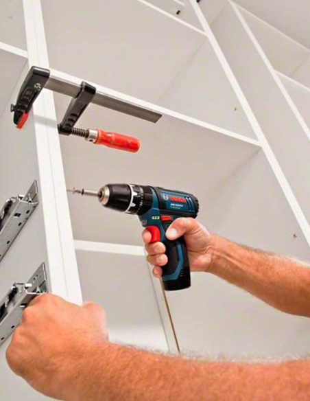 BOSCH Kit 12V B12GSBGDR2bat3a-40 (GSB 12V-15 + GDR 12V-105 + 2 x 3,0 Ah + GAL12V-40 + L-Boxx 102)