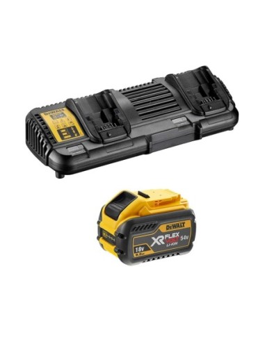 Power Set DeWALT FlexVolt DCB132X1 (1 x 54V/18V 9,0 Ah + DCB132)