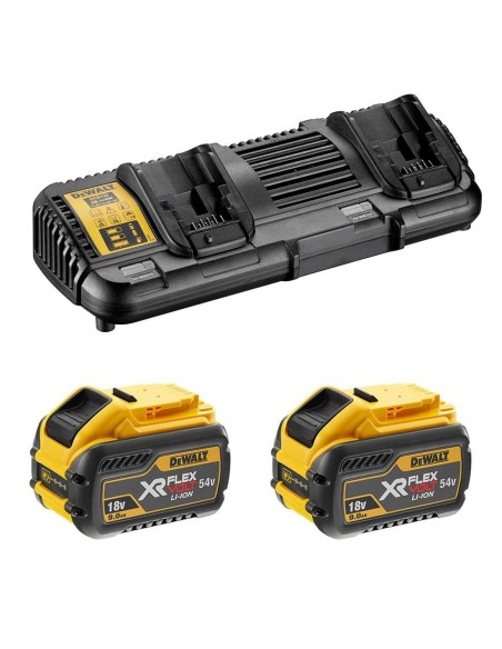 Power Set DeWALT FlexVolt DCB132X2 (2 x 54V/18V 9,0 Ah + DCB132)
