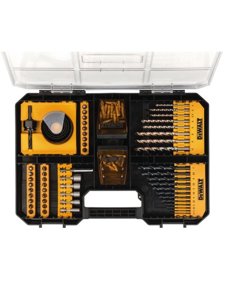 Juego de 100 piezas TSTAK para taladrar y atornillar DeWALT DT71569-QZ