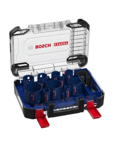 Set de Sierras de corona BOSCH EXPERT Tough Material - 14 piezas (2 608 900 448)