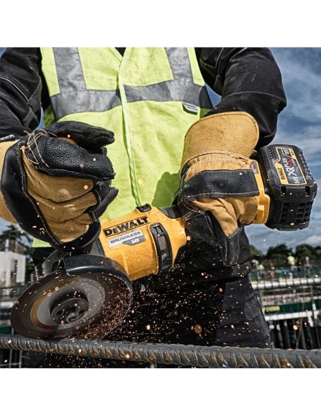 Amoladora DeWALT DCG414T1 FlexVolt (1 x 54V/18V 6,0 Ah + DCB118 + TSTAK II)