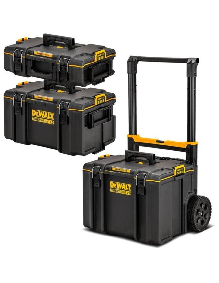 Carro de transporte 3en1 ToughSystem 2.0 DeWALT (DS166 + DS300 + DS450)