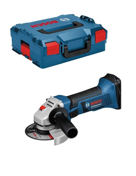 Amoladora BOSCH GWS 18-125 V-LI (Cuerpo solo + L-Boxx 136)