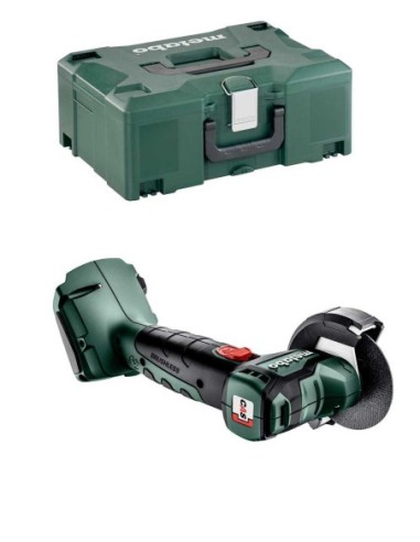 Amoladora Angular METABO CC 18 LTX BL (Cuerpo Solo + MetaLoc)