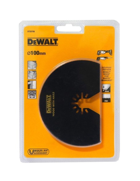 Hoja de sierra segmentada para multi-herramienta DeWALT DT20708-QZ
