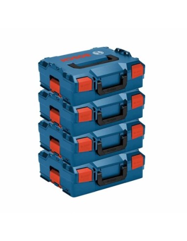 Pack de 4 Maletines apilables BOSCH L-Boxx 136