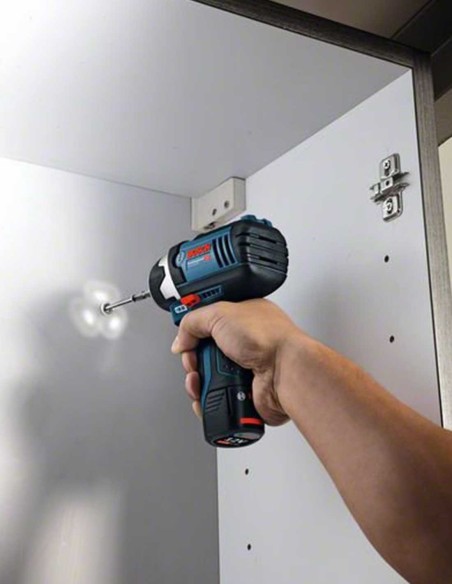 Atornillador de Impacto BOSCH GDR 12V-105 (1 x 6,0 Ah + GAL12V-40 + L-Boxx 102)