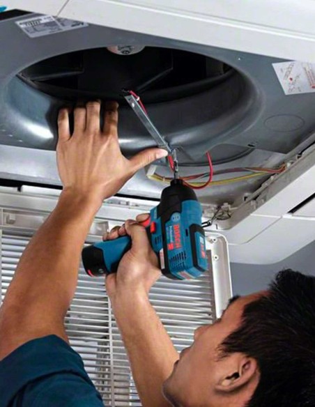 Atornillador de Impacto BOSCH GDR 12V-110 (2 x 3,0 Ah + GAL12V-40 + L-Boxx 102)