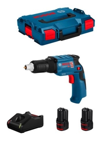 Atornillador de Pladur BOSCH GTB 12V-11 (2 x 3,0 Ah + GAL12V-40 + L-Boxx 102)