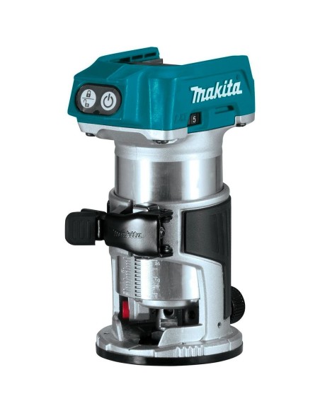 Fresadora MAKITA DRT50ZJX2 (Cuerpo solo + MAKPAC 4)