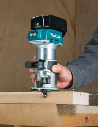 Fresadora MAKITA DRT50ZJX2 (Cuerpo... Fresadora MAKITA DRT50ZJX2 (Cuerpo...