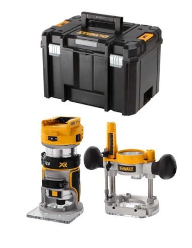 Fresadora DeWALT DCW604NT (Cuerpo solo + TSTAK VI)