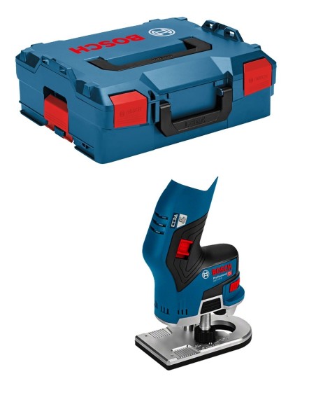 Fresadora de Cantos BOSCH GKF 12V-8 (Cuerpo solo + L-Boxx 136)